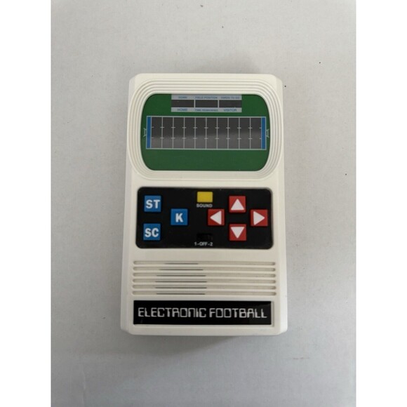 2002 Retro Mattel Classic Football Handheld Game Works Clean Rare Find - Picture 4 of 5